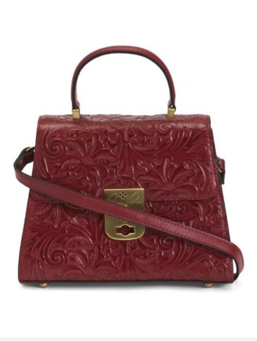 Patricia Nash Leather Chauny Satchel